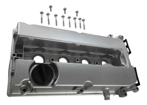Tapa Punterias Aluminio Pcv P/ Chevrolet Astra 2007-2009 1.8 Gris - Imagen 2