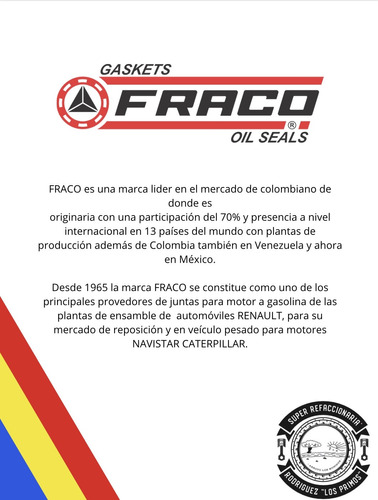 Empaque Cabeza P/ Ford Focus 2000-2004 2.0 - Imagen 2